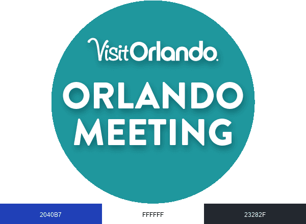 Orlando Meeting brand color palette