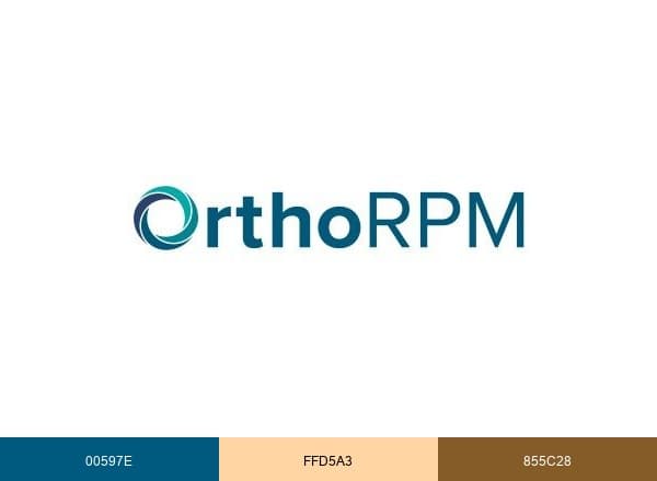 OrthoRPM brand color palette