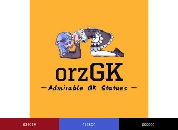 orzGK brand color palette