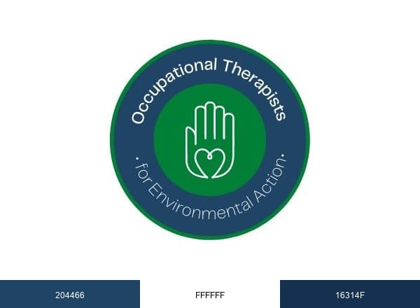 Occupational Therapists for Environmental Action brand color palette