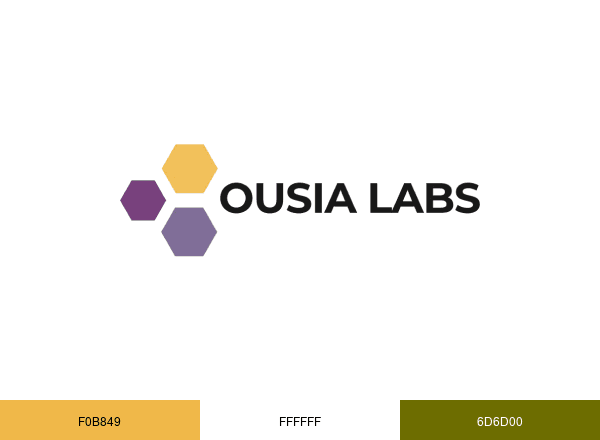 Ousia Labs brand color palette