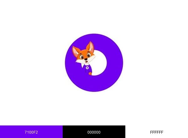 Outfox brand color palette