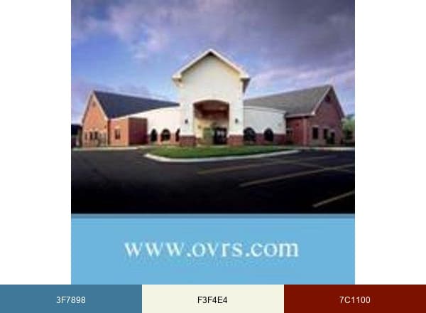 Oakland Veterinary Referral Services brand color palette