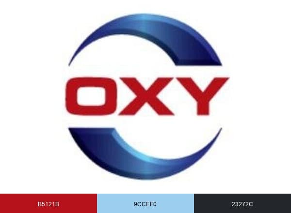 Oxy brand color palette