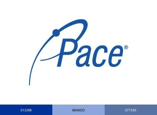 Pace brand color palette
