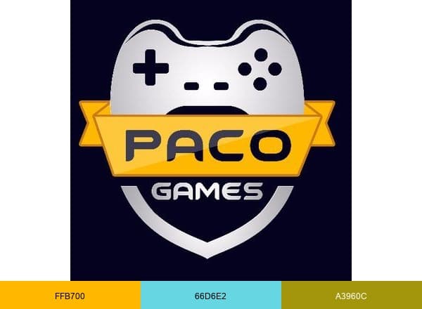 Pacogames.Com brand color palette