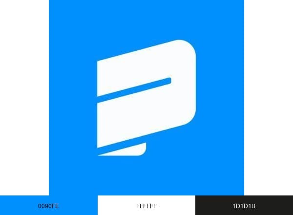 Padiwise Innovative Technology brand color palette