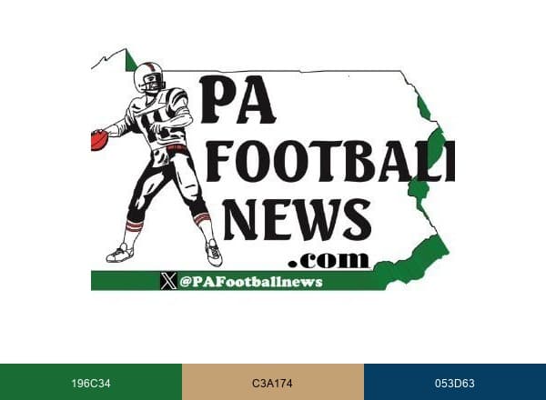 Pennsylvania Football News brand color palette