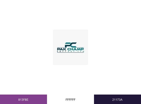 Pakchampsoft brand color palette