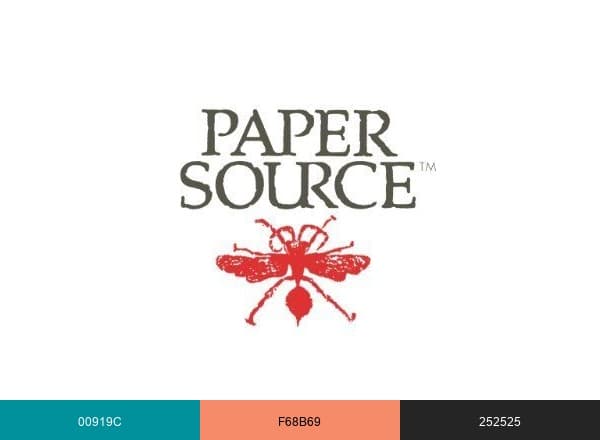 Paper Source brand color palette