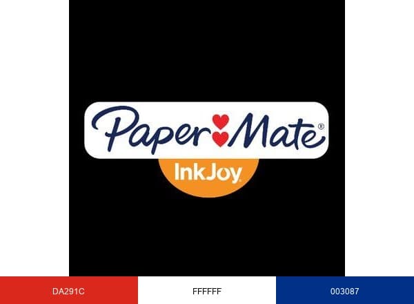 Paper Mate brand color palette