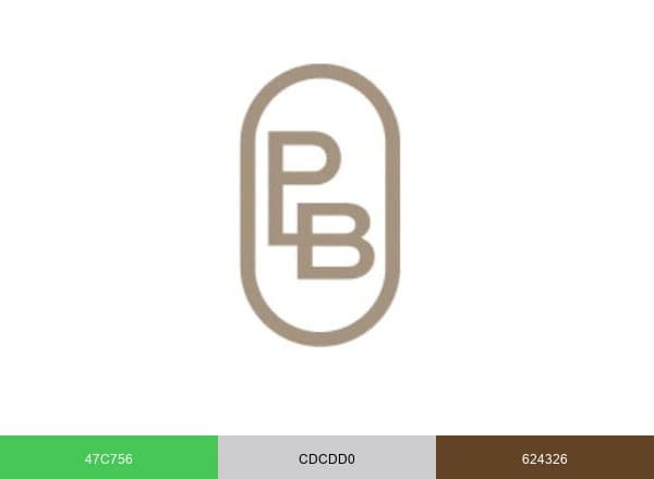 Pardela Business brand color palette