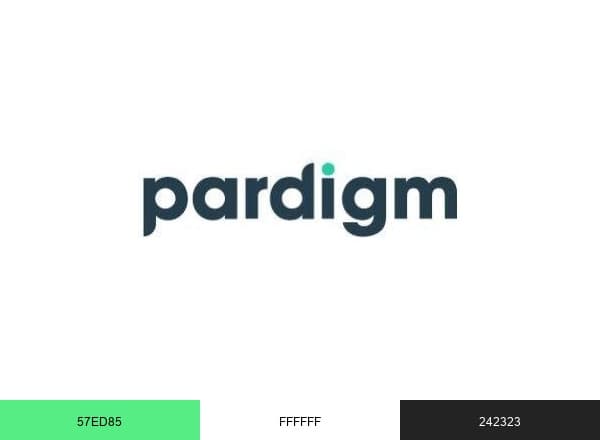 Pardigm.com brand color palette
