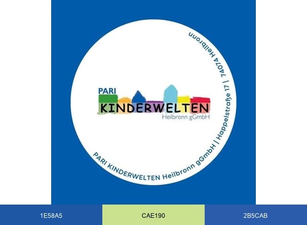 PARI-KINDERWELTEN-Heilbronn gemeinnützige GmbH brand color palette