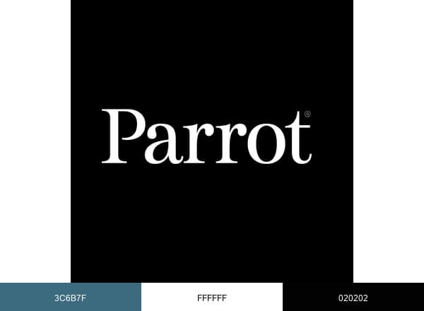 Parrot brand color palette