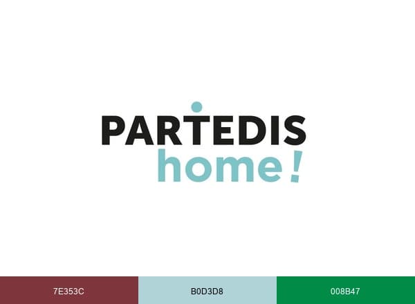 Partedis Home brand color palette