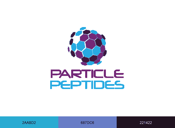 ParticlePeptides brand color palette