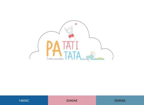 Patati Patata Nancy brand color palette