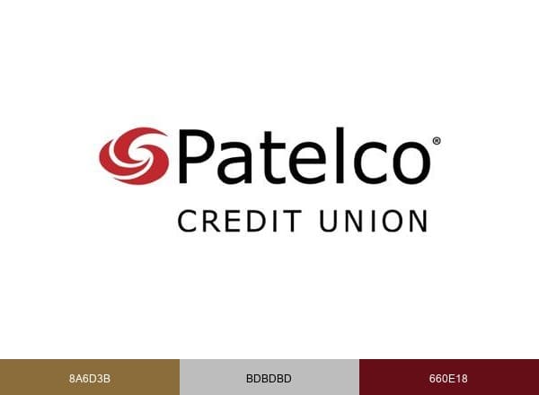 Patelco Credit Union brand color palette