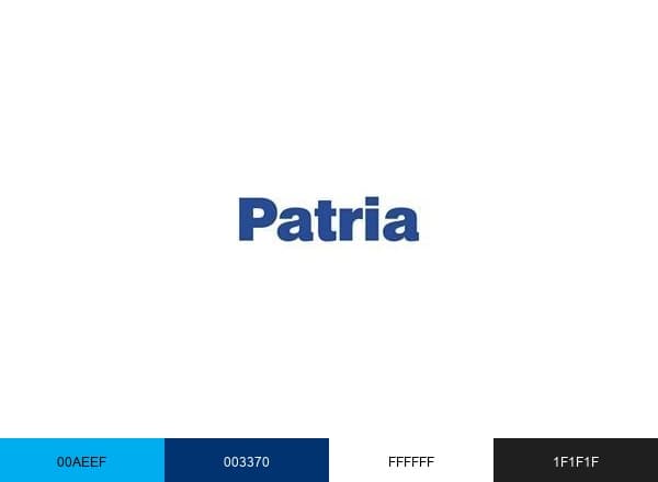 Patria brand color palette
