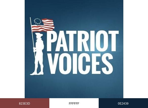 PatriotVoices brand color palette