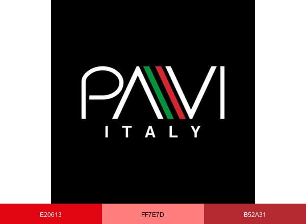 Pavi Italy brand color palette