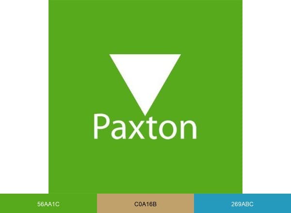 Paxton Access brand color palette