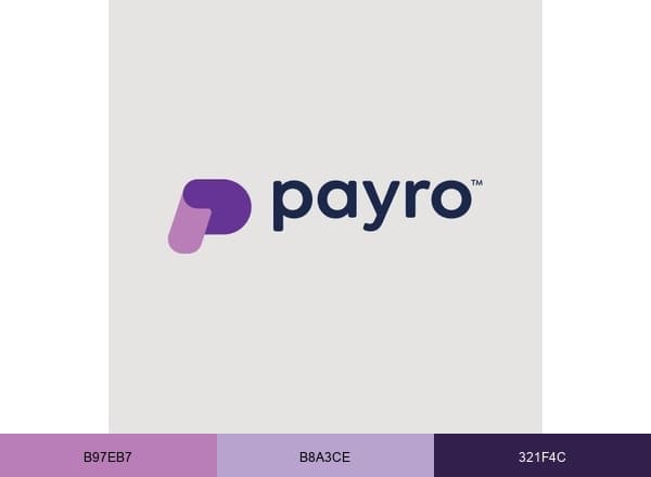 Payro Finance brand color palette