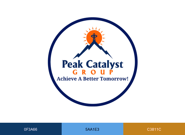 Peak Catalyst Group brand color palette
