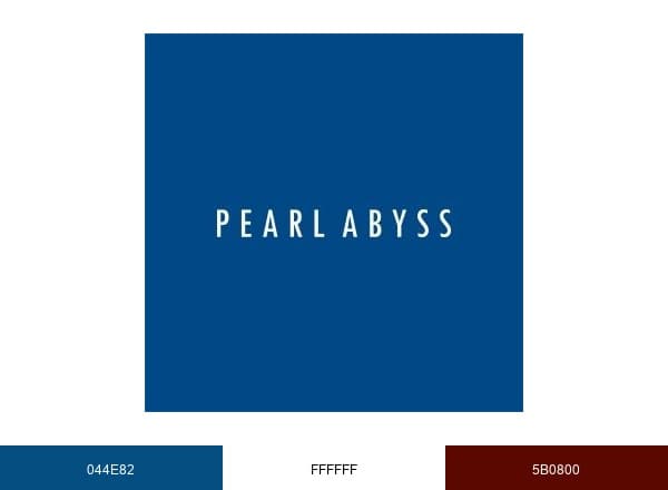 Pearl Abyss brand color palette