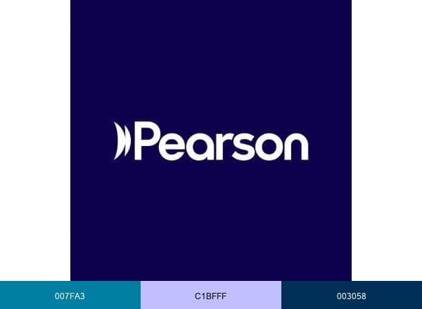 Pearson VUE brand color palette