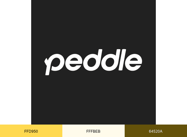 Peddle brand color palette