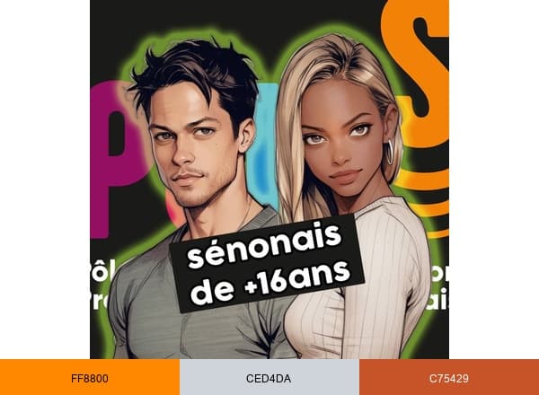 PEIPS-SENS brand color palette