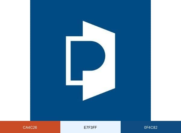 Penn Foster brand color palette