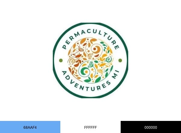 Permaculture Adventures of Michigan brand color palette