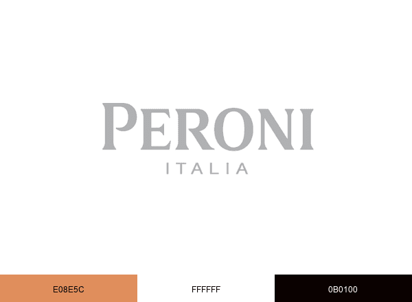 Peroni Italy brand color palette