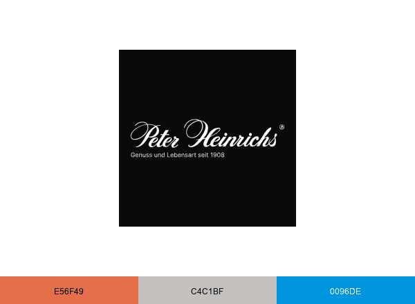 € Peter Heinrichs brand color palette