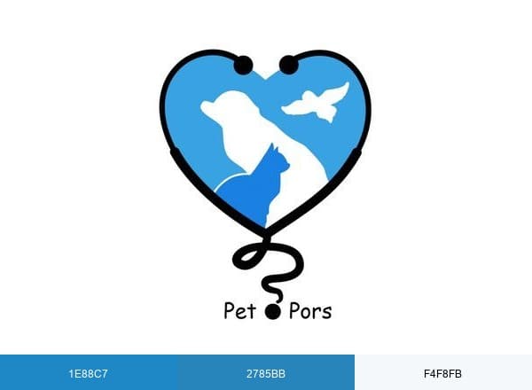 Petpors brand color palette