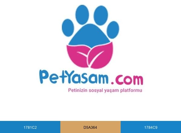 Pet Yaşam brand color palette