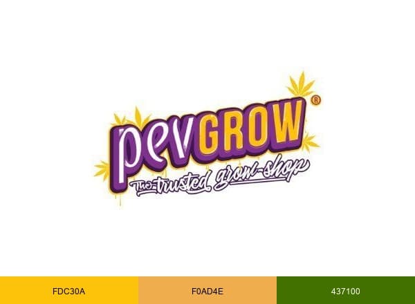 PevGrow.com brand color palette