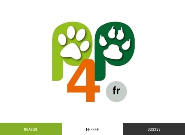 Pharmacy4pets brand color palette