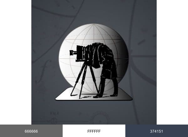 Photo Ephemeris brand color palette