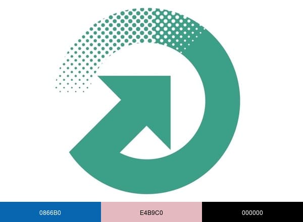 Physio Care Center de Leur AG brand color palette