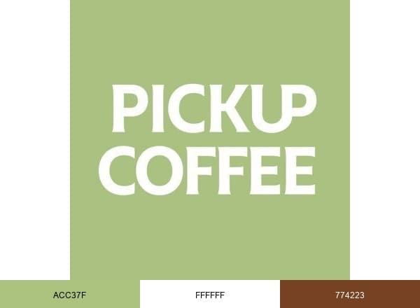 PICKUP COFFEE brand color palette