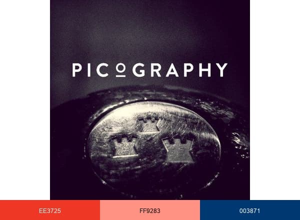 Picography brand color palette