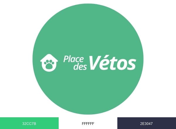 Place des vétos brand color palette