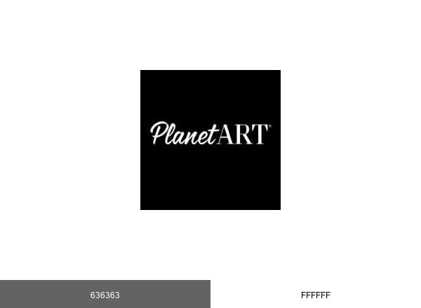 PlanetArt brand color palette