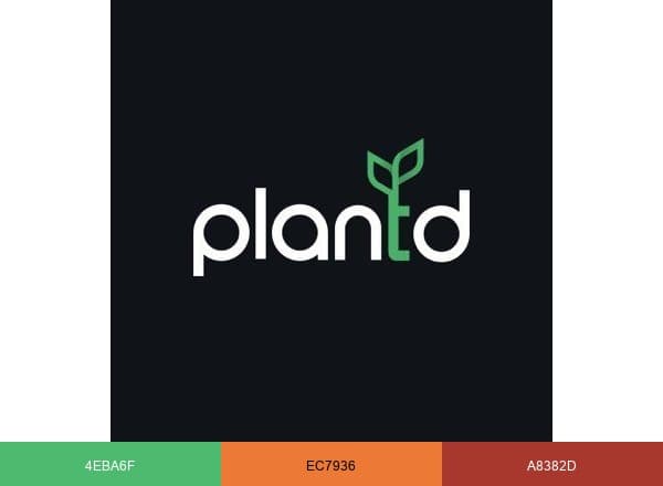 Plantdmovement brand color palette