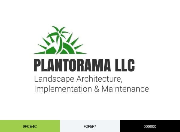 Plantorama LLC brand color palette
