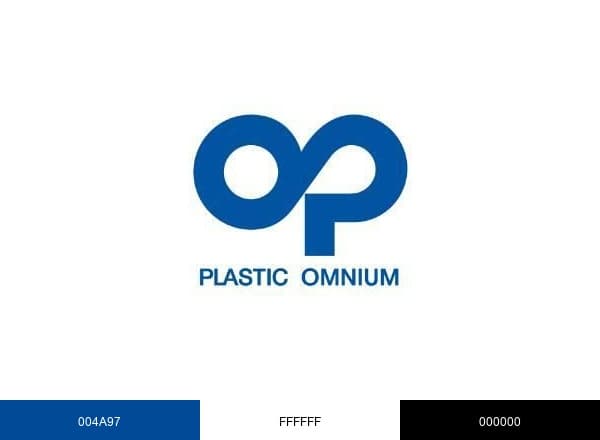 Plastic Omnium brand color palette